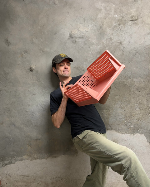 One Last Collapsible Open Front Storage Crate, 13x16"