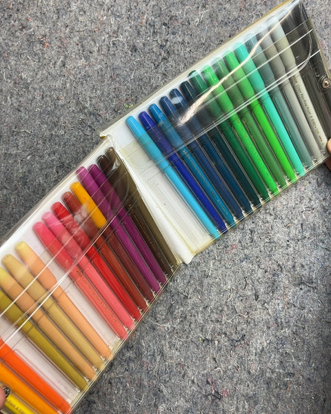 Pentel Color Pen 36 Colors Fine Point Set