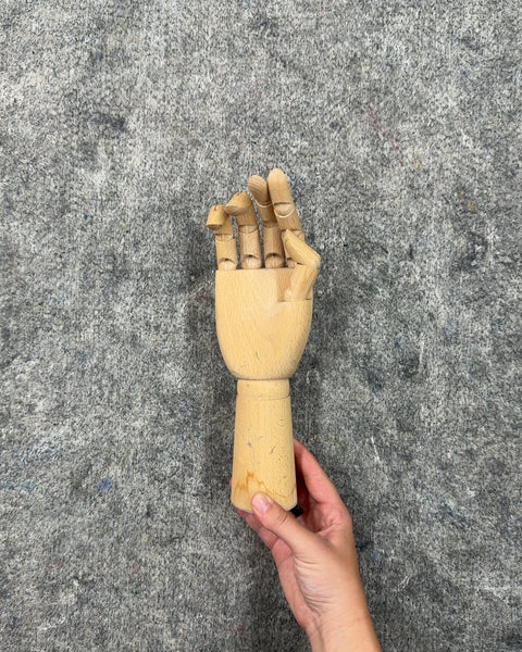 Wooden Articulated Hand Model