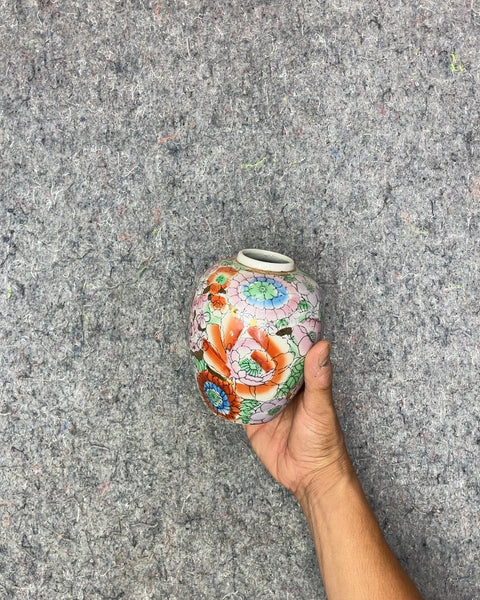 Floral Porcelain Decorative Vase