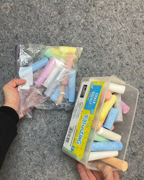 A Ton Of Sidewalk Chalk