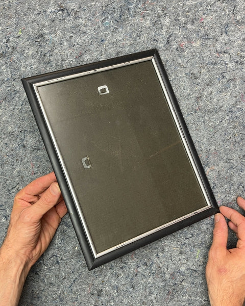 Simple Black Picture Frame, 9x12"