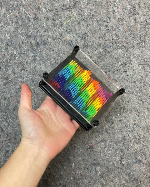 Pin Art Toy Rainbow