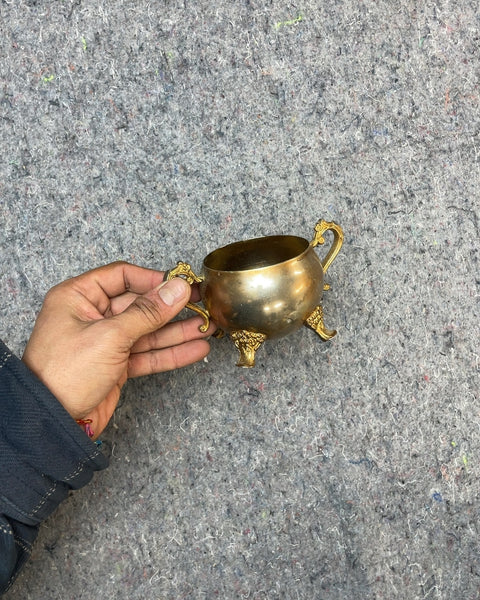 Vintage Small Decorative Brass Bowl