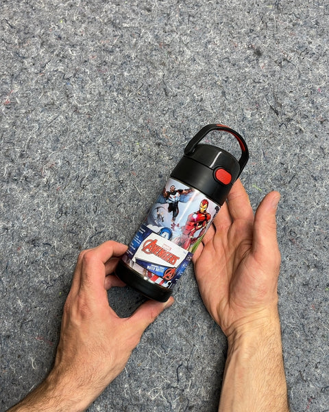 Brand New Thermos x Avengers Kids Water Bottle