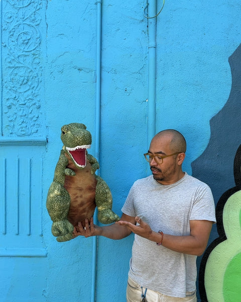 Bigass Green Dinosaur Plush Toy