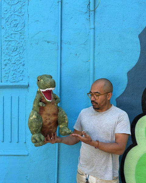 Bigass Green Dinosaur Plush Toy