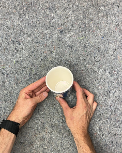 Ceramic New York City "Anthora" Greek Coffee Cup