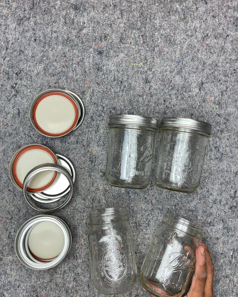 Ball Mason Jars with Lids, Set of 4