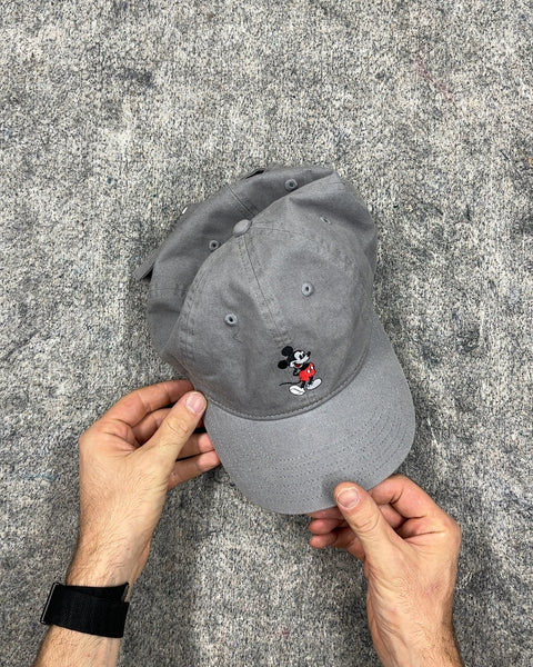 Disney Mickey Mouse Gray Baseball Cap