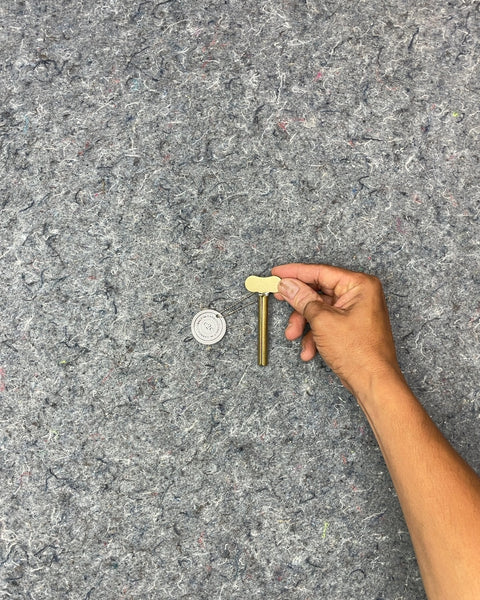 Brass Toothpaste Tube Key