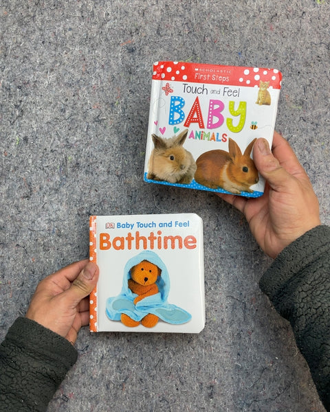 Baby Touch and Feel Board Books, Set of 2