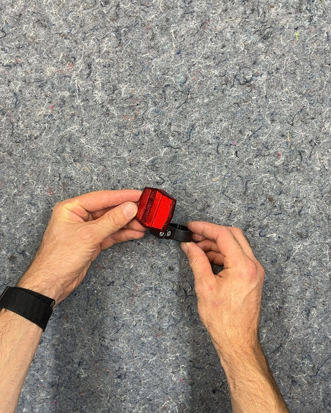 Red Bike Reflector Light