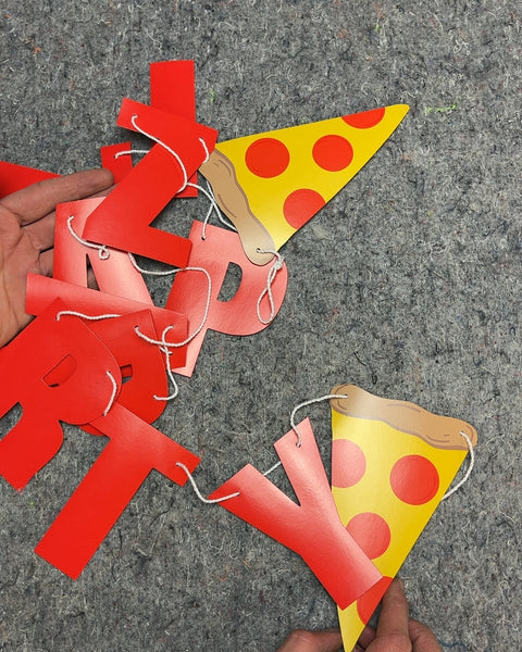 Pizza Party Banner!