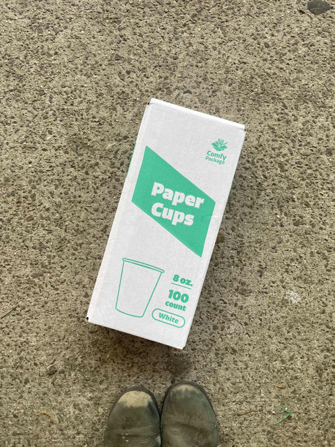 100 Comfy Paper Cups