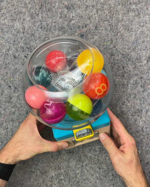 B. toys Rainbow Gumballs Counting Machine