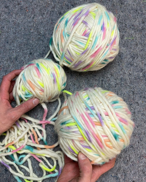 Yarn Balls, Multi-Color