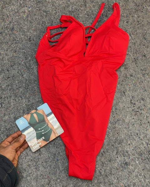 Coco Reef Wonder Swim One Piece Swimsuit, Sz Large