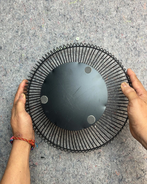 Black Wire Metal Fruit Bowl