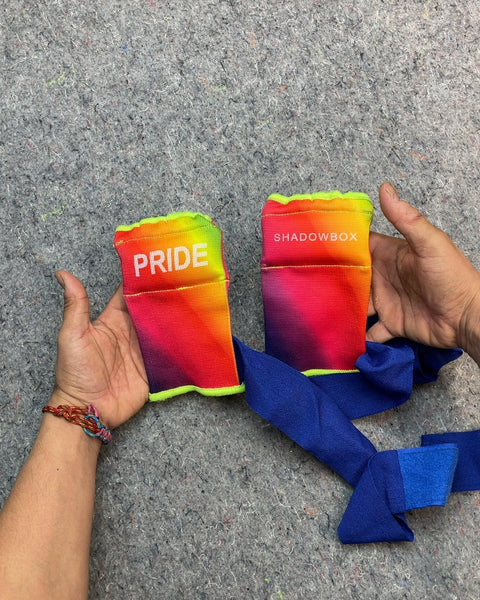 Shadowbox Pride Hand Wraps, Sz M