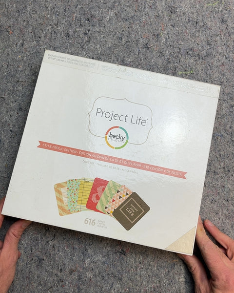 Project Life Becky Higgins 5th & Frolic Edition Card Kit