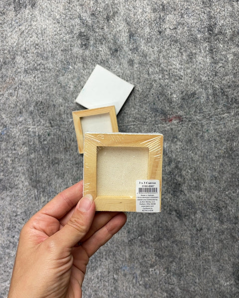 3 3x3 Canvas Art Boards