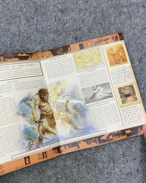 "Mythology: The Gods, Heroes, and Monsters of Ancient Greece" Pop-ups Book