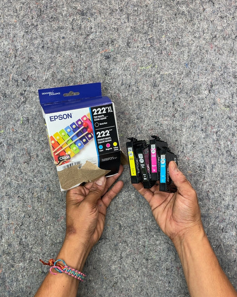Epson 222XL and 222 Ink Cartridges