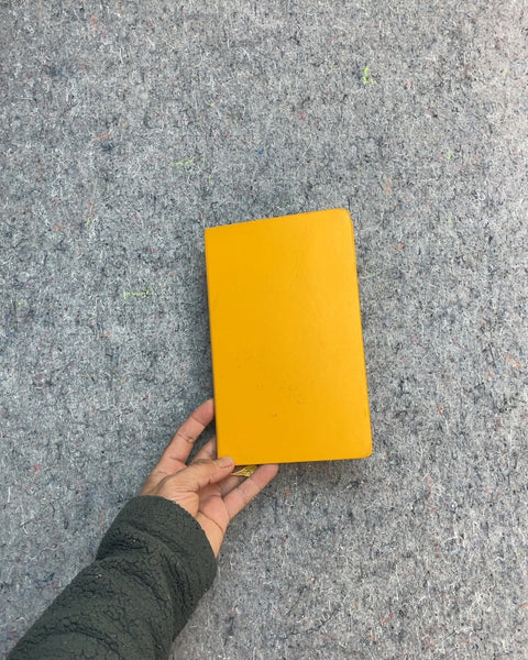 Moleskine-esque Notebook, Yellow