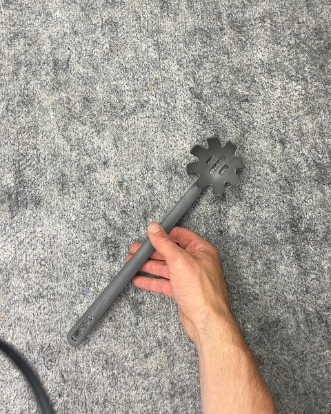 Gray Pasta Server