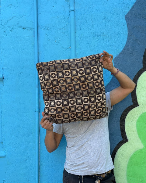 Another Geometric Pattern Throw Pillow, 18x18"