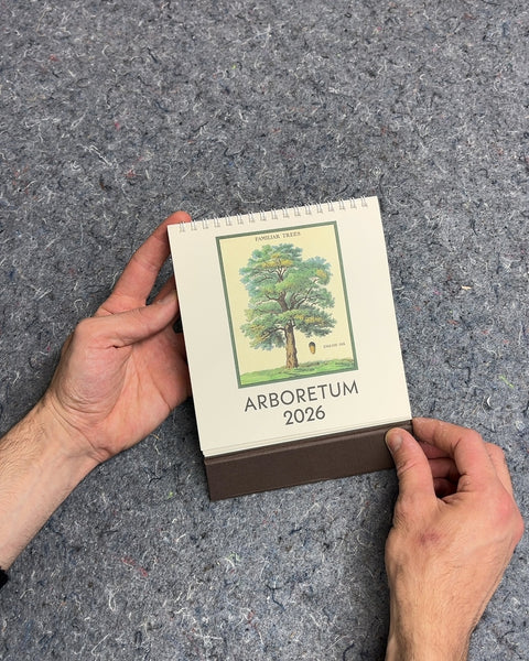 Pretty Arboretum 2026 Desk Calendar
