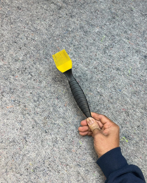 Yellow Silicone Basting Brush