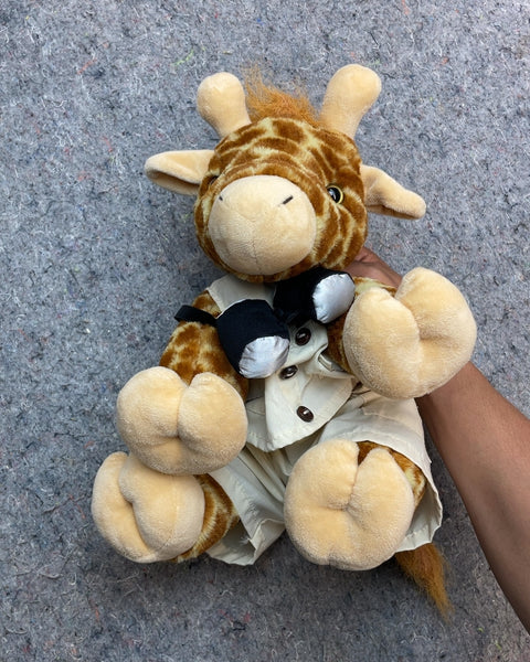 Giraffe Plush Toy with Outfit