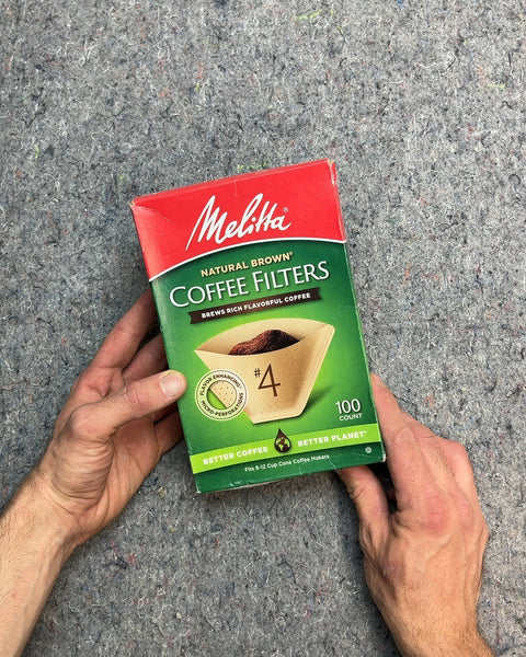 Melitta Natural Brown Coffee Filters, #4