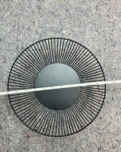 Black Wire Metal Fruit Bowl