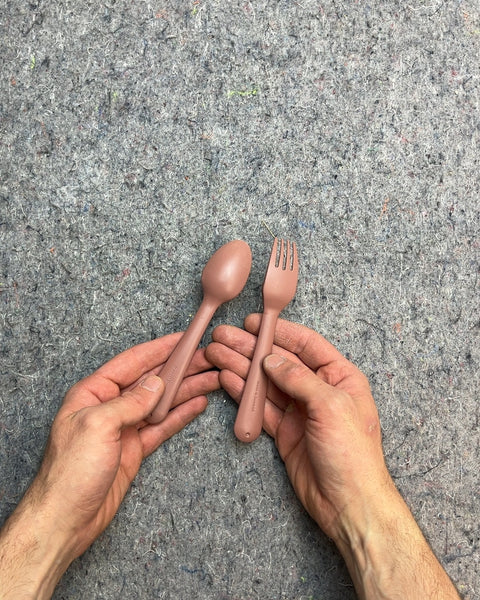 Mushie Fork and Spoon Set