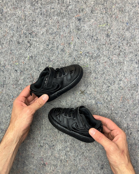 Nike Black Baby Shoes, Size US 6C or EU 22