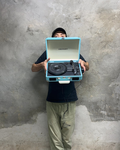 Crosley Cruiser Portable Turntable With Integrated Speakers & Bluetooth