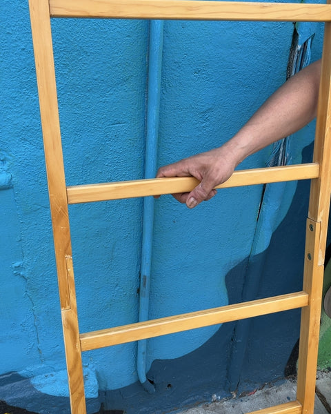 Decorative Wooden Blanket Or Towel Ladder, W20xH70"