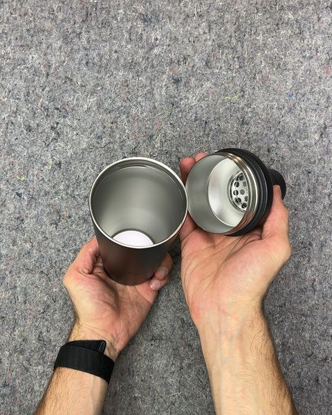 Slim Black Cocktail Shaker