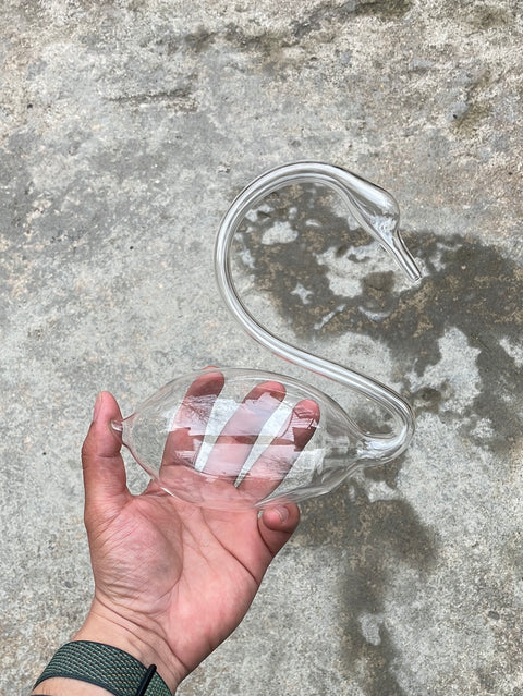 Glass Swan Barometer