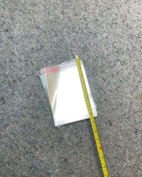 Clear Self-Sealing Plastic Bags