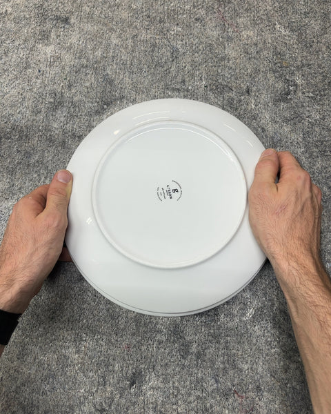 Gibson White Dinner Plates, Set of 4