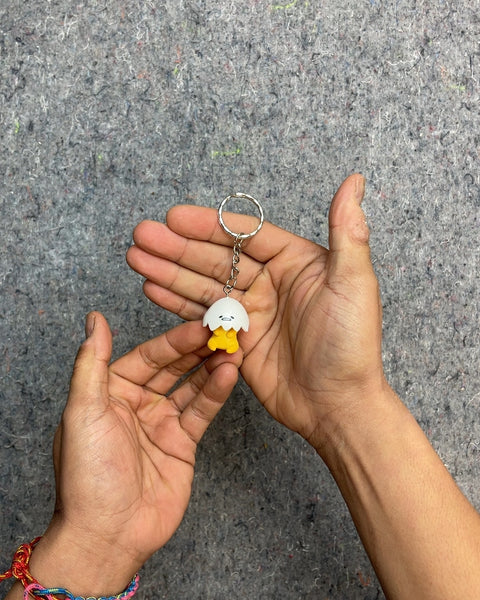 Egg Character Keychain