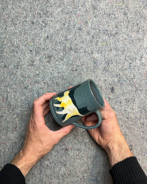 Pretty Ceramic Cat Mug