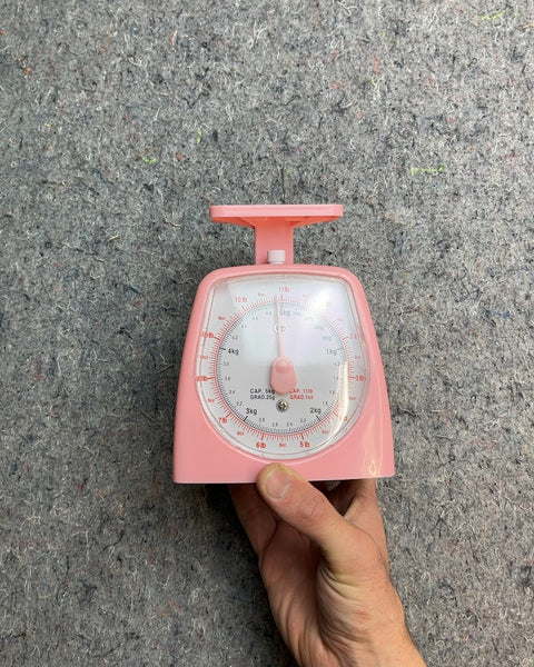Pink Kitchen Scale