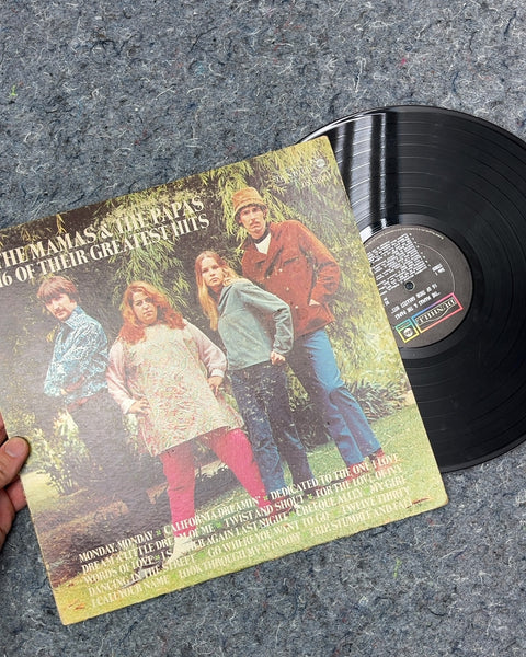 The Mamas & The Papas 16 of Their Greatest Hits Vinyl Record