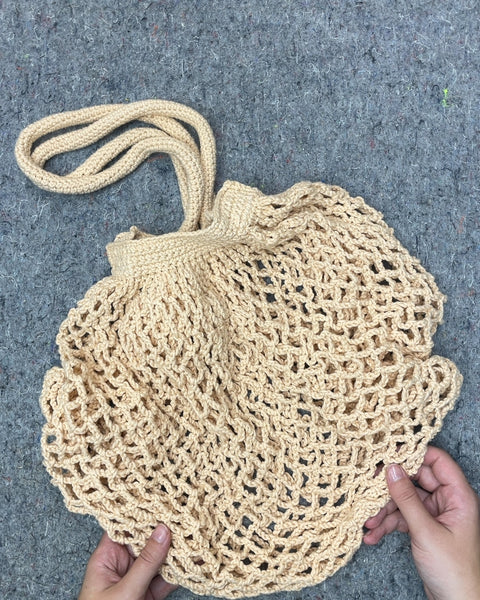 Crochet Net Tote Bag