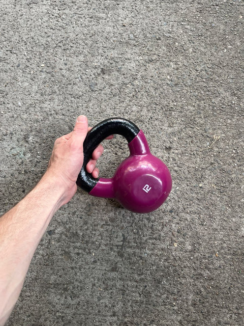 12lbs Pink Kettlebell